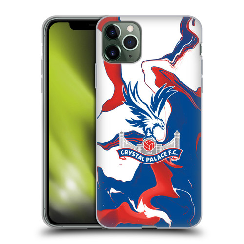 Crystal Palace FC Crest Marble Soft Gel Case for Apple iPhone 11 Pro Max