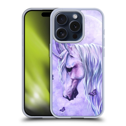 Selina Fenech Unicorns Moonlit Magic Soft Gel Case for Apple iPhone 15 Pro