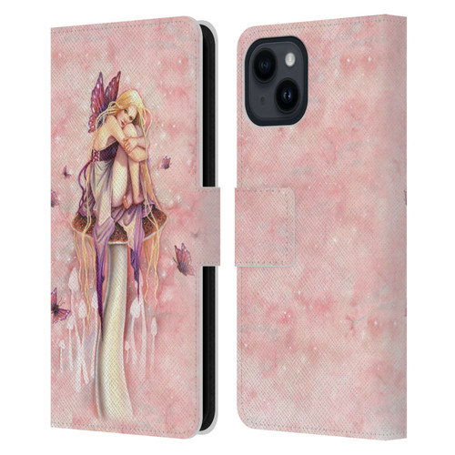 Selina Fenech Fairies Littlest Leather Book Wallet Case Cover For Apple iPhone 15