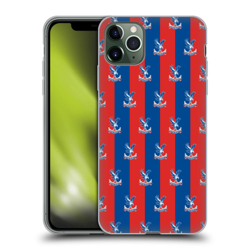 Crystal Palace FC Crest Pattern Soft Gel Case for Apple iPhone 11 Pro Max