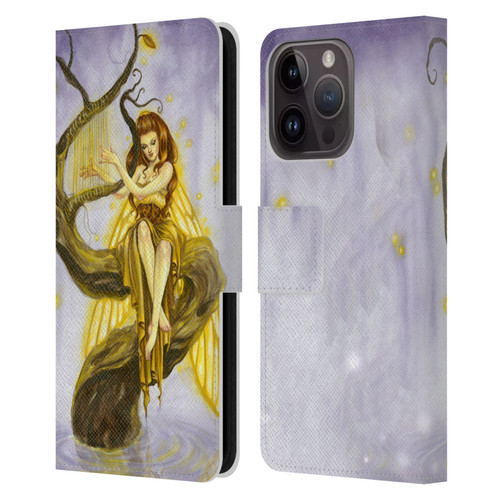 Selina Fenech Fairies Firefly Song Leather Book Wallet Case Cover For Apple iPhone 15 Pro
