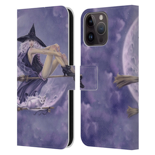 Selina Fenech Gothic Bewitched Leather Book Wallet Case Cover For Apple iPhone 15 Pro Max