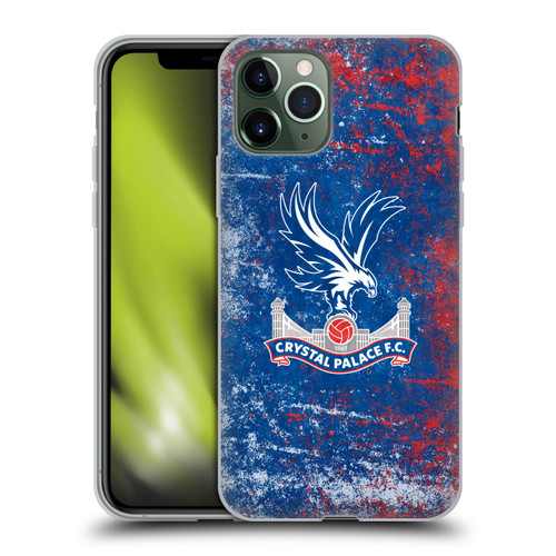 Crystal Palace FC Crest Distressed Soft Gel Case for Apple iPhone 11 Pro