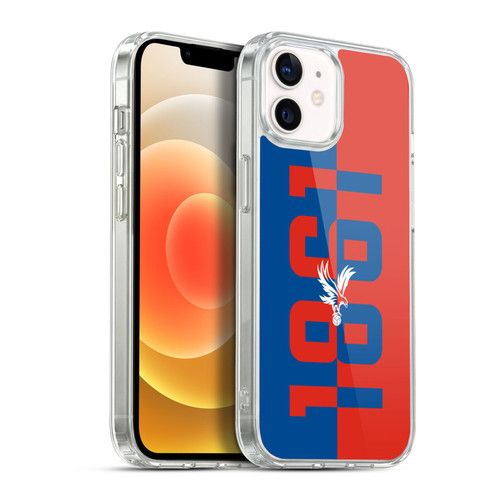 Crystal Palace FC Crest 1861 Soft Gel Case for Apple iPhone 12 / iPhone 12 Pro & MagSafe