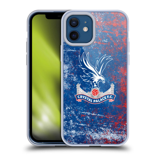 Crystal Palace FC Crest Distressed Soft Gel Case for Apple iPhone 12 / iPhone 12 Pro & MagSafe