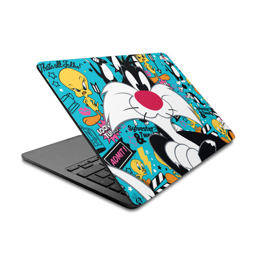 Looney Tunes Graphics and Characters Sylvester The Cat Vinyl Sticker Skin Decal Cover for Apple MacBook Air 13.6" A2681 (2022)