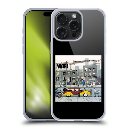 War Graphics The World Is A Ghetto Album Soft Gel Case for Apple iPhone 15 Pro Max