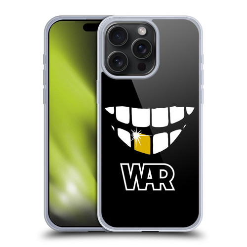 War Graphics Why Can't We Be Friends? Soft Gel Case for Apple iPhone 15 Pro Max