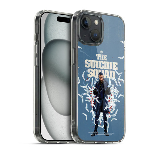 The Suicide Squad 2021 Character Poster Captain Boomerang Soft Gel Case for Apple iPhone 15 & MagSafe