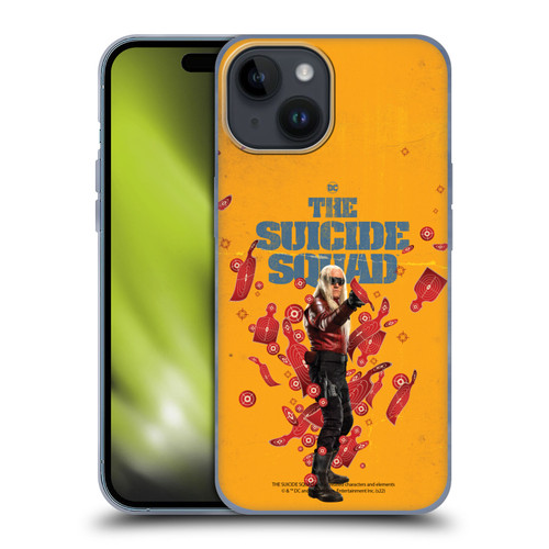 The Suicide Squad 2021 Character Poster Savant Soft Gel Case for Apple iPhone 15