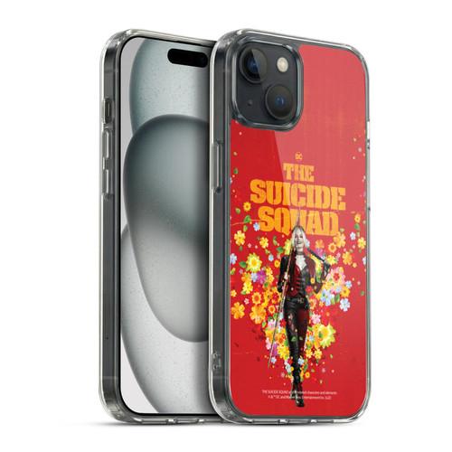 The Suicide Squad 2021 Character Poster Harley Quinn Soft Gel Case for Apple iPhone 15 Plus & MagSafe