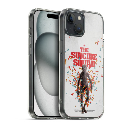 The Suicide Squad 2021 Character Poster Weasel Soft Gel Case for Apple iPhone 15 Plus & MagSafe