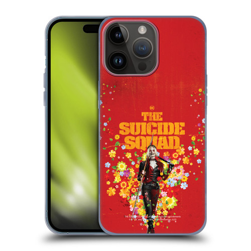 The Suicide Squad 2021 Character Poster Harley Quinn Soft Gel Case for Apple iPhone 15 Pro Max