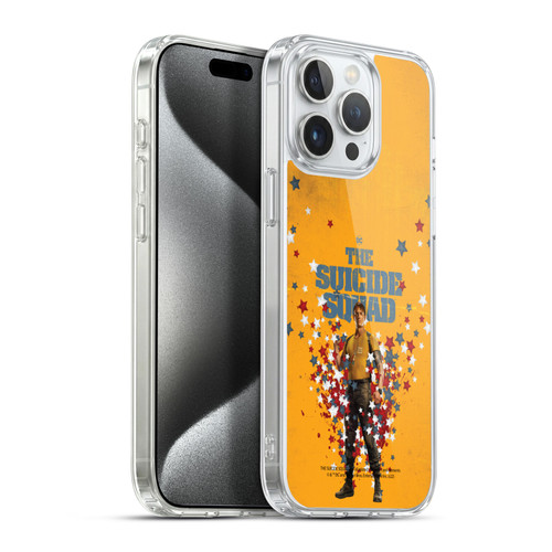 The Suicide Squad 2021 Character Poster Rick Flag Soft Gel Case for Apple iPhone 15 Pro Max & MagSafe