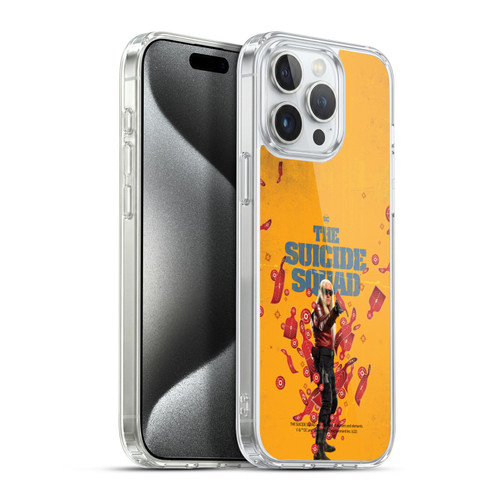 The Suicide Squad 2021 Character Poster Savant Soft Gel Case for Apple iPhone 15 Pro Max & MagSafe