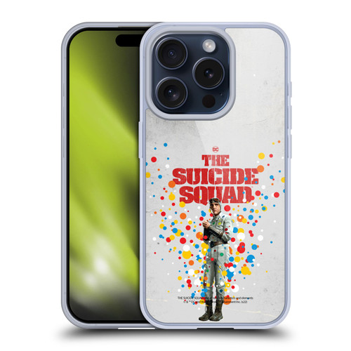 The Suicide Squad 2021 Character Poster Polkadot Man Soft Gel Case for Apple iPhone 15 Pro