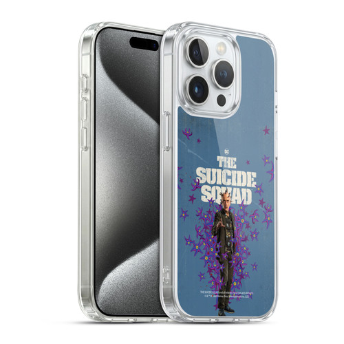 The Suicide Squad 2021 Character Poster Thinker Soft Gel Case for Apple iPhone 15 Pro & MagSafe