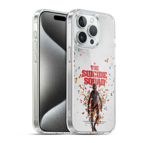 The Suicide Squad 2021 Character Poster Weasel Soft Gel Case for Apple iPhone 15 Pro & MagSafe