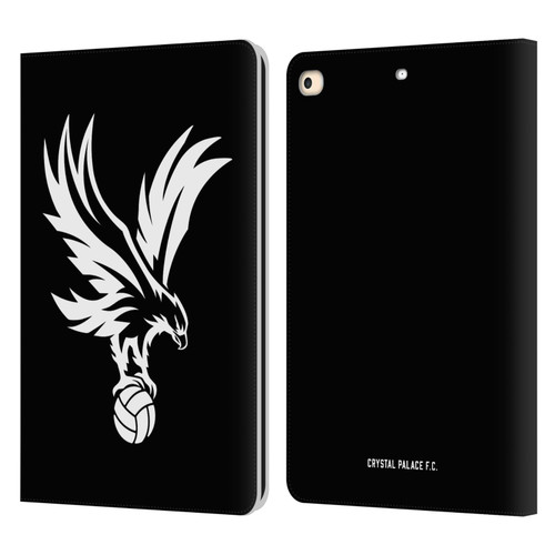 Crystal Palace FC Crest Eagle Grey Leather Book Wallet Case Cover For Apple iPad 9.7 2017 / iPad 9.7 2018