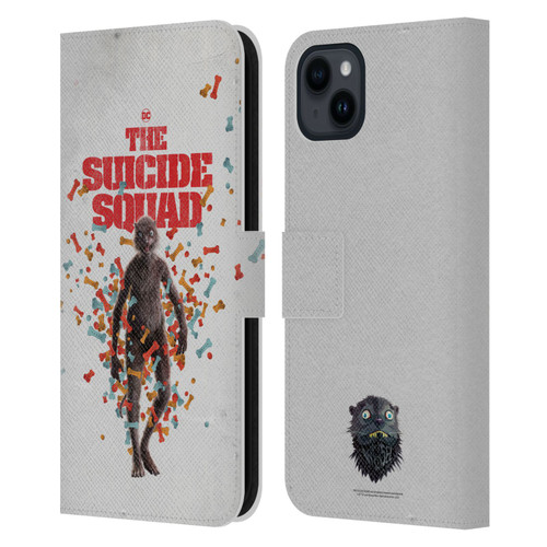 The Suicide Squad 2021 Character Poster Weasel Leather Book Wallet Case Cover For Apple iPhone 15 Plus