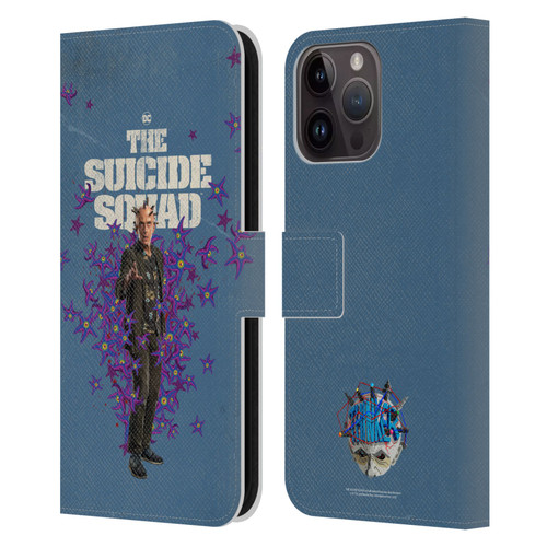The Suicide Squad 2021 Character Poster Thinker Leather Book Wallet Case Cover For Apple iPhone 15 Pro Max