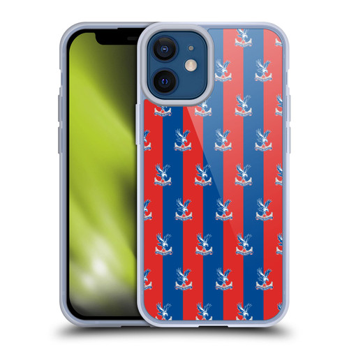 Crystal Palace FC Crest Pattern Soft Gel Case for Apple iPhone 12 Mini & MagSafe