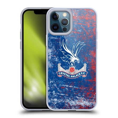 Crystal Palace FC Crest Distressed Soft Gel Case for Apple iPhone 12 Pro Max & MagSafe