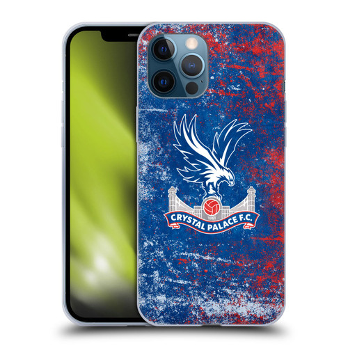 Crystal Palace FC Crest Distressed Soft Gel Case for Apple iPhone 12 Pro Max