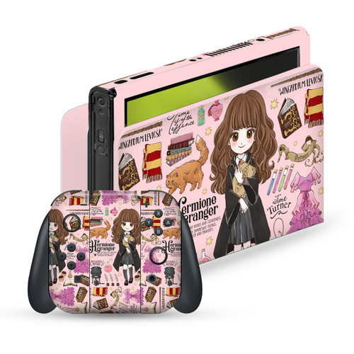 Harry Potter Graphics Hermione Pattern Vinyl Sticker Skin Decal Cover for Nintendo Switch OLED