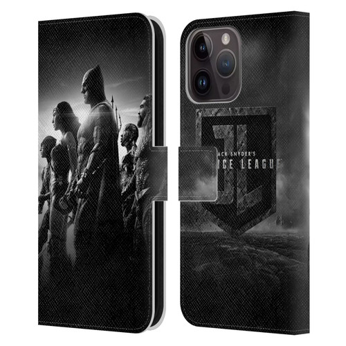 Zack Snyder's Justice League Snyder Cut Character Art Group Leather Book Wallet Case Cover For Apple iPhone 15 Pro Max