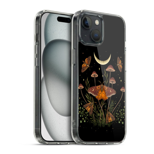 Episodic Drawing Illustration Animals Autumn Light Underwings Soft Gel Case for Apple iPhone 15 & MagSafe