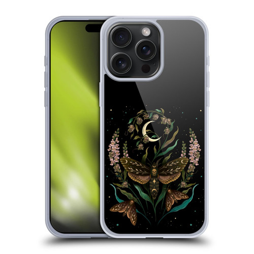 Episodic Drawing Illustration Animals Death Head Soft Gel Case for Apple iPhone 15 Pro Max