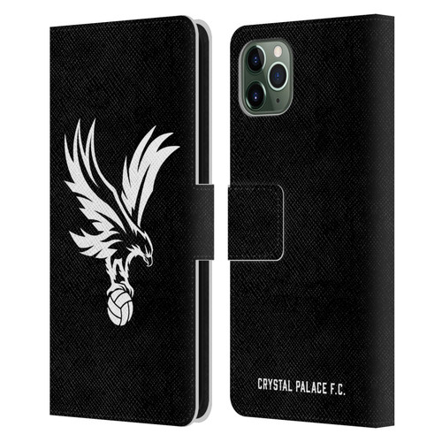 Crystal Palace FC Crest Eagle Grey Leather Book Wallet Case Cover For Apple iPhone 11 Pro Max