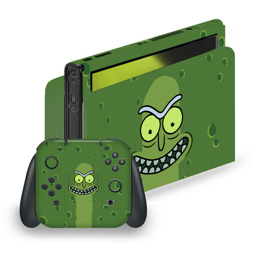 Rick And Morty Graphics Pickle Rick Vinyl Sticker Skin Decal Cover for Nintendo Switch OLED