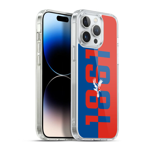Crystal Palace FC Crest 1861 Soft Gel Case for Apple iPhone 13 Pro Max & MagSafe
