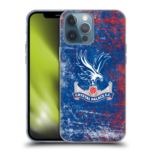 Crystal Palace FC Crest Distressed Soft Gel Case for Apple iPhone 13 Pro Max
