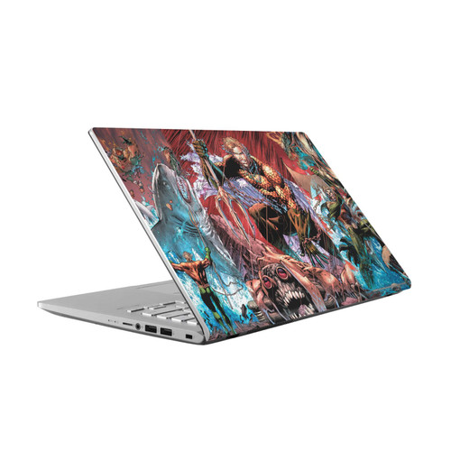 Aquaman DC Comics Comic Book Cover Collage Vinyl Sticker Skin Decal Cover for Asus Vivobook 14 X409FA-EK555T