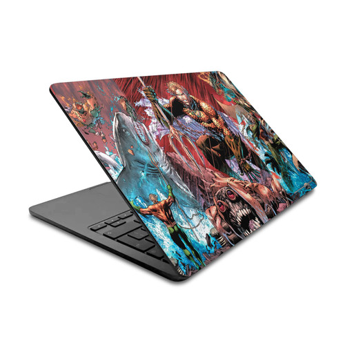 Aquaman DC Comics Comic Book Cover Collage Vinyl Sticker Skin Decal Cover for Apple MacBook Air 13.6" A2681 (2022)