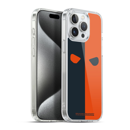 Arrow TV Series Graphics Deathstroke Soft Gel Case for Apple iPhone 15 Pro Max & MagSafe