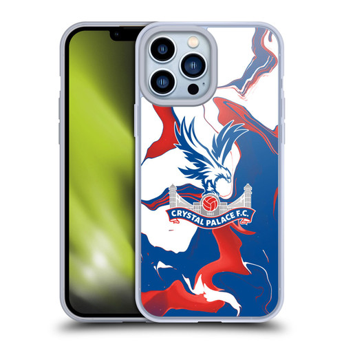 Crystal Palace FC Crest Marble Soft Gel Case for Apple iPhone 13 Pro Max & MagSafe