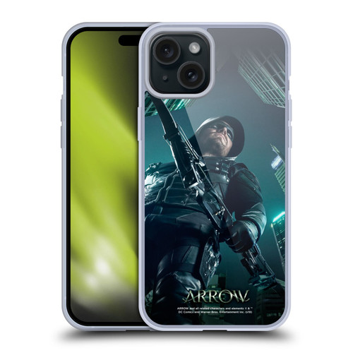 Arrow TV Series Posters Season 5 Soft Gel Case for Apple iPhone 15 Plus