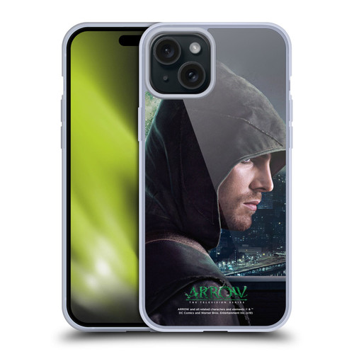 Arrow TV Series Posters The Vigilante Soft Gel Case for Apple iPhone 15 Plus