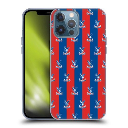 Crystal Palace FC Crest Pattern Soft Gel Case for Apple iPhone 13 Pro Max