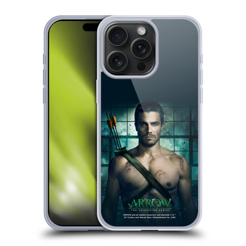 Arrow TV Series Posters Oliver Queen Soft Gel Case for Apple iPhone 15 Pro Max