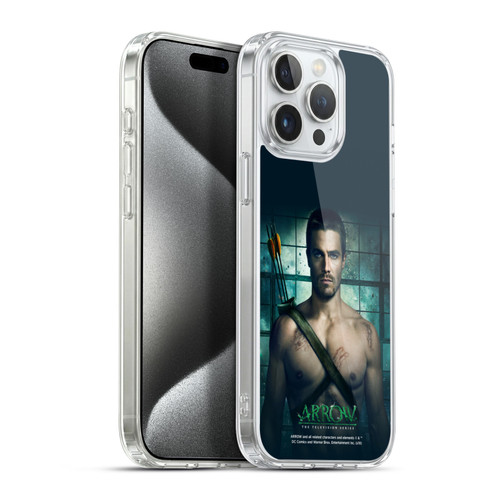Arrow TV Series Posters Oliver Queen Soft Gel Case for Apple iPhone 15 Pro Max & MagSafe
