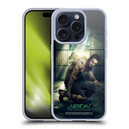 Arrow TV Series Posters Oliver Queen 2 Soft Gel Case for Apple iPhone 15 Pro