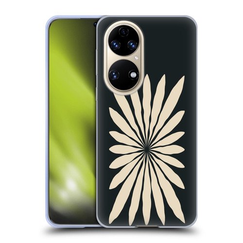 Ayeyokp Plant Pattern Star Leaf Soft Gel Case for Huawei P50