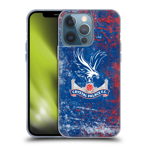 Crystal Palace FC Crest Distressed Soft Gel Case for Apple iPhone 13 Pro