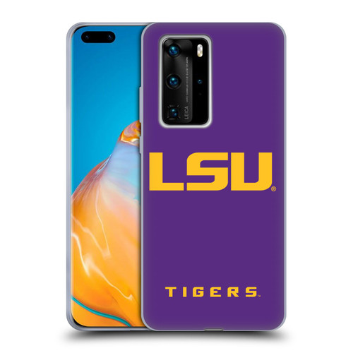 Louisiana State University LSU Louisiana State University Plain Soft Gel Case for Huawei P40 Pro / P40 Pro Plus 5G