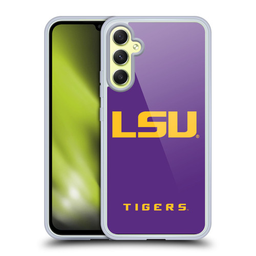 Louisiana State University LSU Louisiana State University Plain Soft Gel Case for Samsung Galaxy A34 5G